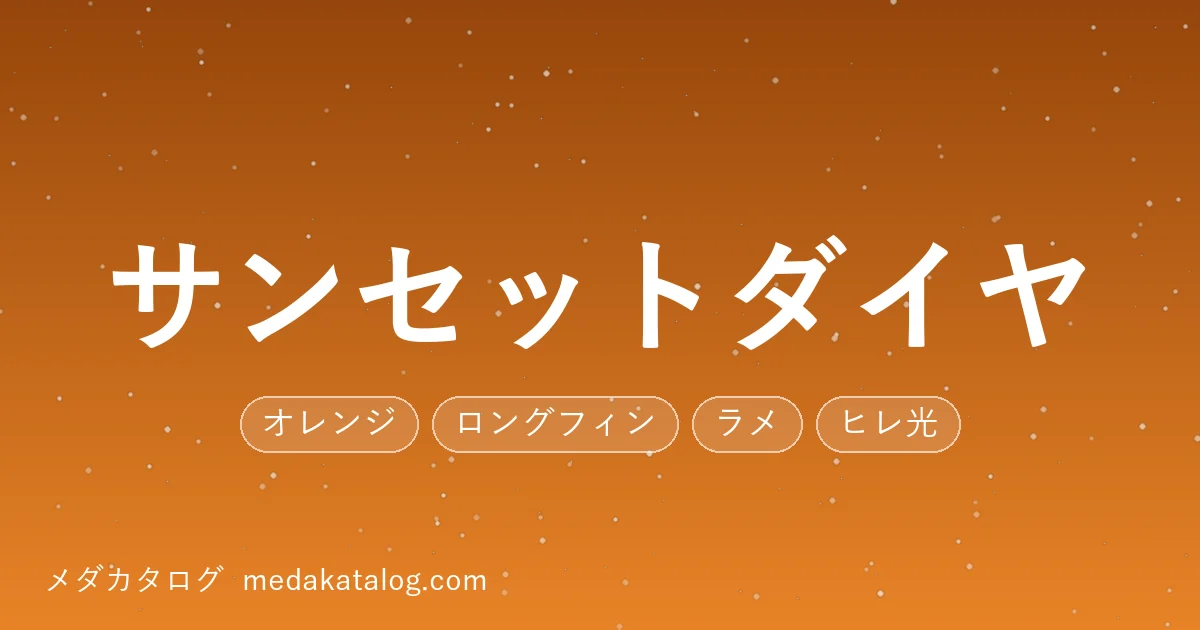 サンセットダイヤとはのアイキャッチ画像